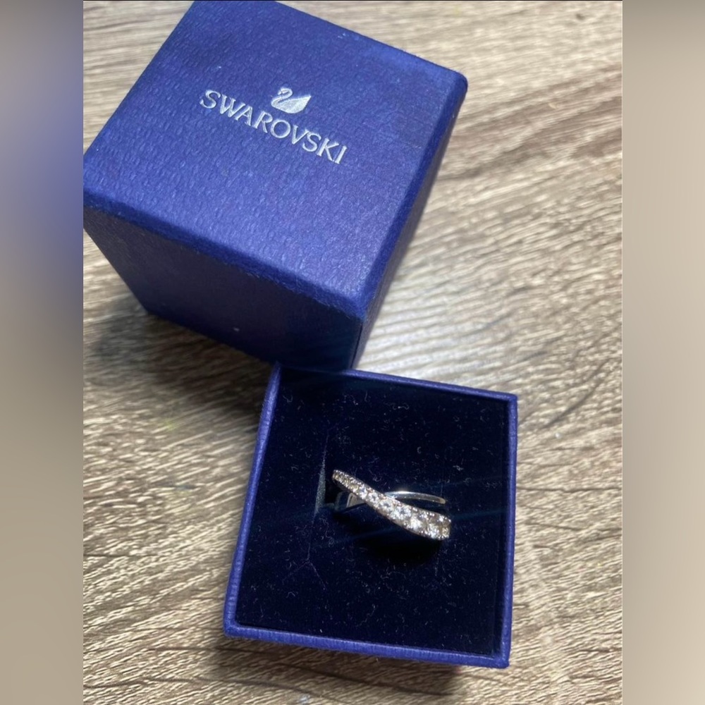 Swarovski crystal ring